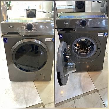 Paltaryuyan maşın Midea, 6 kq, İşlənmiş, Avtomat, Qurutmasız
