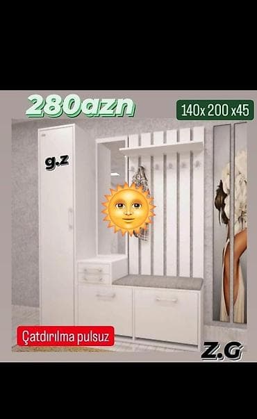 dehliz dolabi 2ci el: Dehliz dolabı — 1