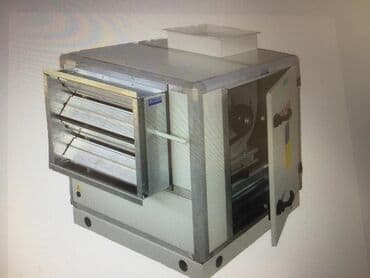 Havalandırma sistemləri: Duman təmizləmə sisteminin aspirator 1500 m. kub saat, 850 Pa. - — 1