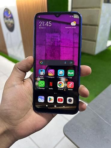 ipad mini 5 kredit: Redmi 9A, 32 GB, rəng - Mavi, Sensor — 1