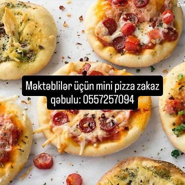 Məktəblilər üçün mini pizza - Kiçik ölçülü, uşaq porsiyasında