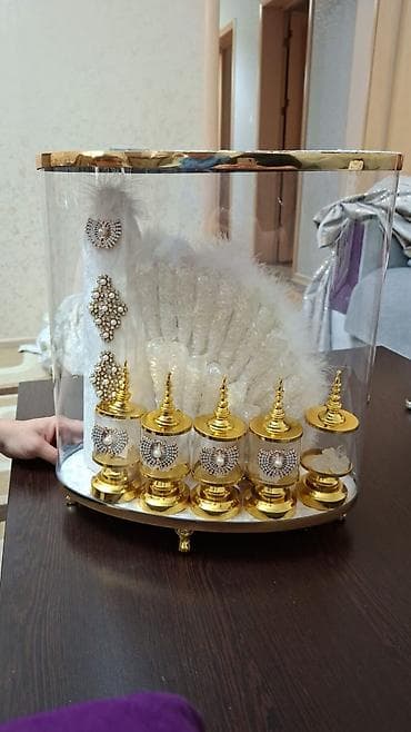 patchi шоколад цены: Zərif nikah/xınayaxdı üçün bəzəkli şirniyyat–kolonya dəsti - Oval — 5