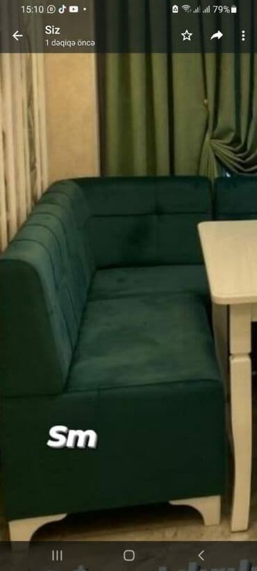 mətbəx ucun divan: Künc divan — 8