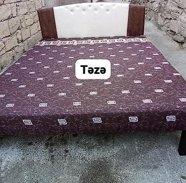 Təzə çarpayılar . 1 nəfərlik çarpayılar 60 manat . 2 nəfərlik taxt 110 — 6