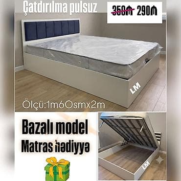 Yeni, İkinəfərlik çarpayı, Bazalı, Matras ilə — 1