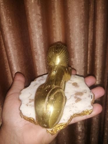 Статуэтки: Heykəl bronzadan На изображении представлена статуэтка египетского — 3