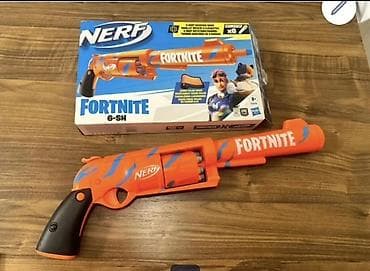Maskalar, eynəklər: Məhsul: Nerf Fortnite 6-SH dart atıcı Demək olar təzədi Sonu 20 man❗️ — 1
