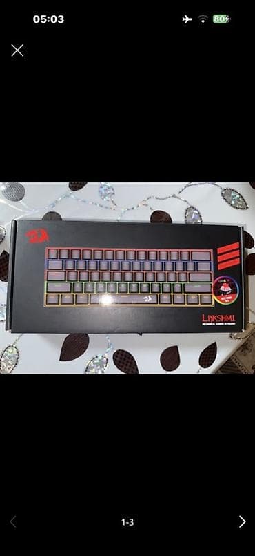 Redragon Lakshmi mexaniki oyun klaviaturası - Tenkeyless (kompakta)