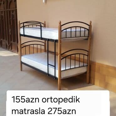 kontakt home iki mertebeli usaq kravatlari qiymetleri: RRMebel fabrikinin istehsalı iki mərtəbə çarpayilar.Fabrik istehsal — 1