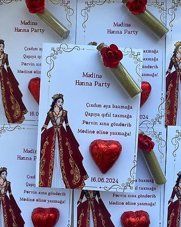 novruz xonca bezekleri: Nişan və toy üçün fərdi şokoladlı dəvətnamələr/kartlar - Dizayn — 6