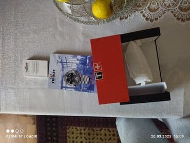 omega qol saatı: İşlənmiş, Qol saatı, Tissot, rəng - Qara — 6