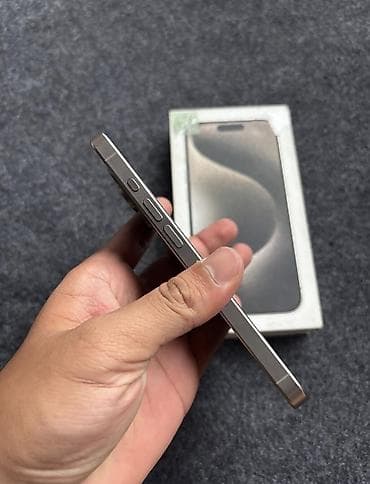 iphone 15 plus: IPhone 15 Pro, 256 GB, Natural Titanium, Zəmanət, Kredit, Simsiz şarj — 4