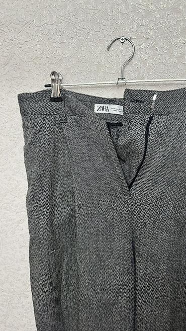 şalvar zara: Şalvar, Zara, XS, rəng - Boz — 4