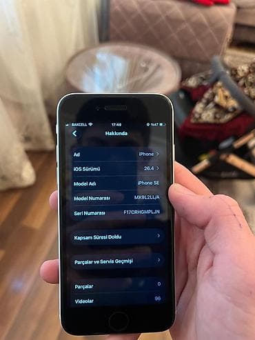 iphone 8 gəncə: IPhone SE 2020, 64 GB, Ağ, Barmaq izi — 6