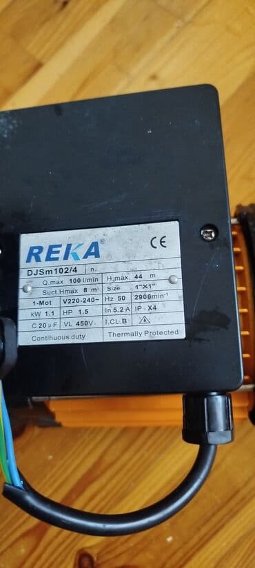 çən 1 ton: Nasos, Ev üçün (məişət), quraşdırılma Səthi, İşlənmiş — 2