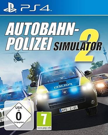 Ps4 autobahn polizei 2. Tam bağlı upokovkada orginal