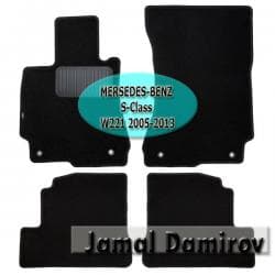 Novline mersedes-benz s-class w221 2005-2013 ucun kovrolit ayaqaltilar