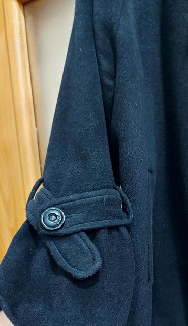 kişi üçün paltolar: Palto, L, rəng - Qara — 2