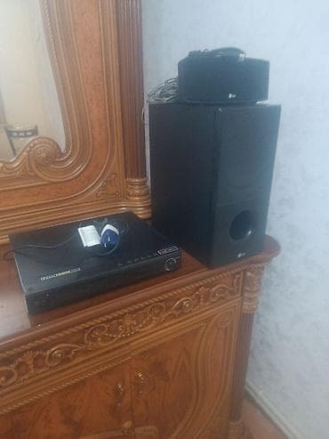 dinleme cihazı: LG ev kinoteatrı komplekti - Marka/model: LG, Full HD və Bluetooth — 6