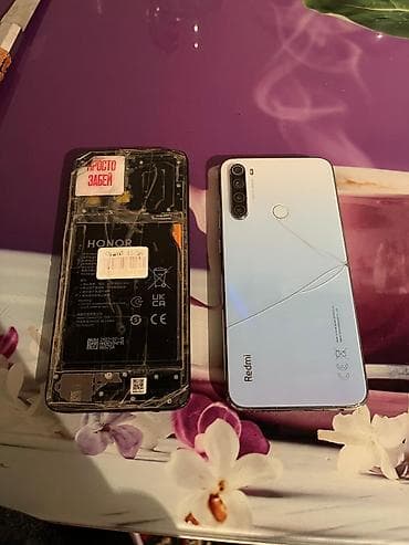 ikinci el ipad: Redmi Note 8, 128 GB, rəng - Göy, Face ID — 2