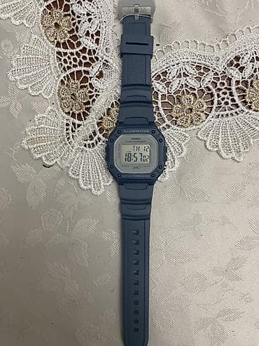 telfonlu saat: Qol saatı, Casio, rəng - Göy — 1