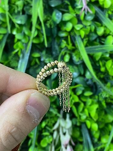 halqa sırqa: Dəstə daxildir: Üzük, Bilərzik, Cartier, Sarı qızıl, 585 Əyar, 3 g — 3