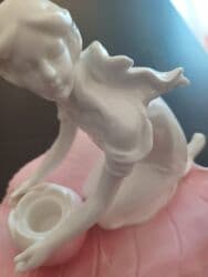 Ev saatları: Fiqur, Keramika, rəng - Çəhrayı — 5