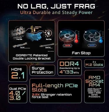 Masaüstü kompüterlər və iş stansiyaları: Ana Platası Gigabyte B550M K, Yeni — 2