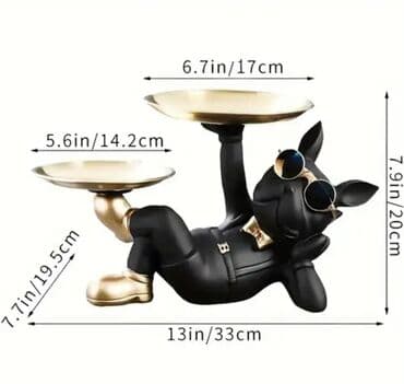 cuce su qabi: Fiqur, Keramika, rəng - Qara — 4