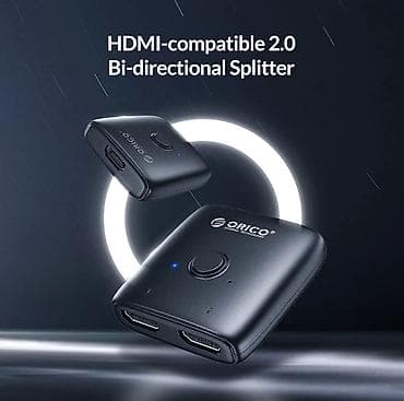 monitir: 🔌HDMI adaptor Orico-HS2-A1-BK-EP — əlavə qidalanma və drayver tələb — 1