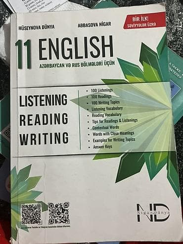 ingilisce: Məhsul: 11 English – Azərbaycan və rus bölmələri üçün dərs vəsaiti — 1