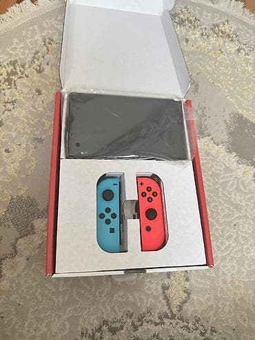 ayfon 11 sadə: Nintendo Switch OLED (Neon Blue/Neon Red) Xüsusiyyətlər: 128 Gb — 2