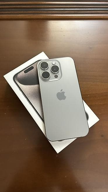 iphone 6 pulus: IPhone 15 Pro, 128 GB, Natural Titanium, Simsiz şarj — 1