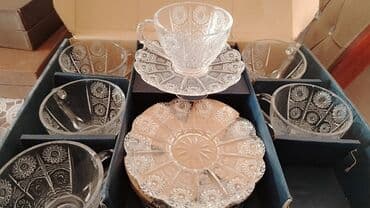 Çəngəllər: Çay dəsti, Şüşə, SSRİ — 1