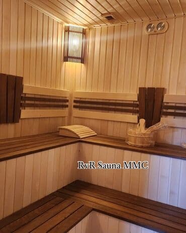 apşipka taxta: Sauna tikintisi və təmiri Saunaların istənilən ölçü və dizaynda — 12