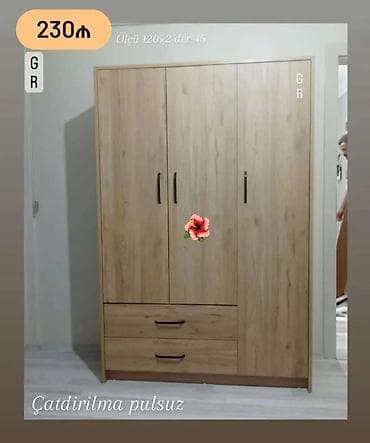 шкаф со столом: Paltar dolabı — 1