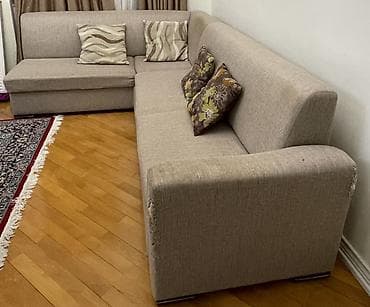 Künc divan, İşlənmiş, Açılan, Bazasız, Parça, Çatdırılma yoxdur