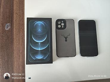 iphone 12 satilir: IPhone 12 Pro, 256 GB, Pacific Blue, Face ID — 4