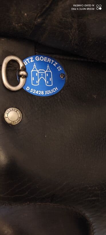 at yəhərləri: At çaparı üçün dəri yəhər. Almaniya istehsalı professional, gözəl — 5