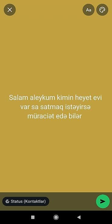 upd heyet evleri: Xidmət: Həyət evi alışı üzrə müraciətlərin qəbulu Təsvir: - Həyət evi — 1