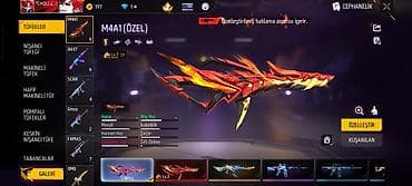 dim listening 1: Free Fire hesabı – yüksək səviyyəli, zəngin kolleksiya Profil: - Dil — 2