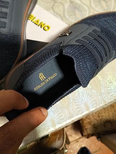 Atelier Di Falco kişilər üçün casual ayaqqabı - Rəng: tünd göy (navy) — 3