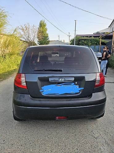 hyunday i10: Hyundai Getz, qara rəng, 5 qapılı hetçbek. Texniki xüsusiyyətlər və — 2
