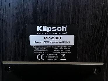 radio detal: İşlənmiş Klipsch Kolonka, Növ - Sabvufer — 5