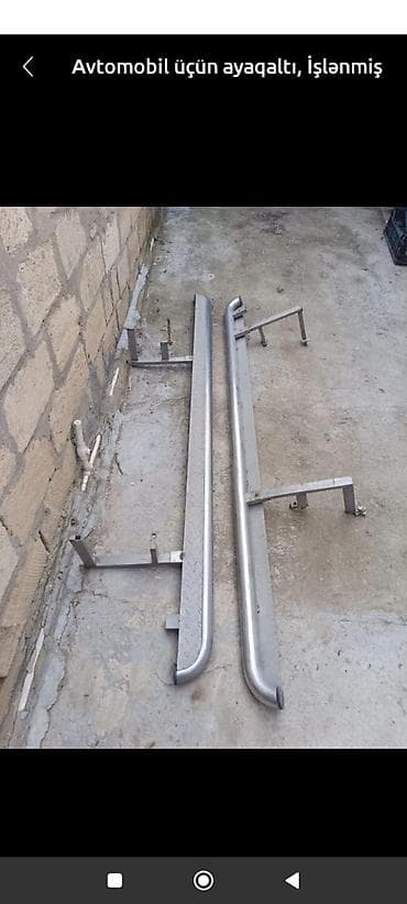 Ehtiyat hissələri: Avtomobil üçün yan ayaqaltilar (side step) – 2 ədəd komplekt. - — 1
