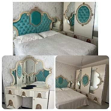sonalı göl: Yatağ dəsti ideal vəziyyətdə satılır 700₼. Ünvan Hövsan &Rumi — 1