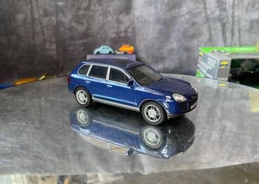 теннисный стол: Коллекционная модель Porsche Cayenne S 4.5 type 955 blue 2002 — 5