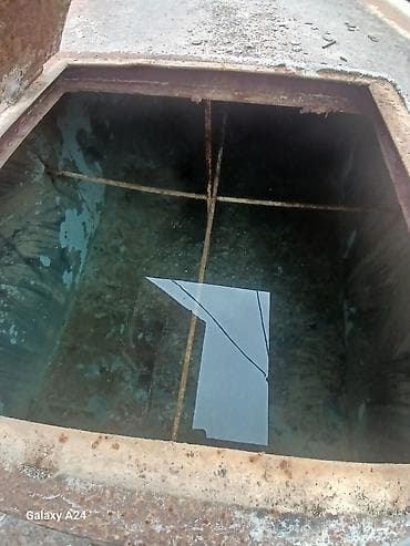 çən: Bak, Metal, 400 l l, İşlənmiş, Ünvandan götürmə — 1