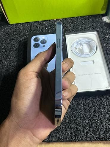 iphone 8 pilus: IPhone 13 Pro, 256 GB, Pacific Blue, Zəmanət, Kredit, Face ID — 2