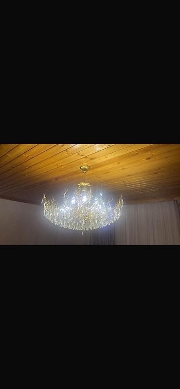 çılçırağ: Çılçıraq, 10 və daha çox lampa, Xrustal — 1